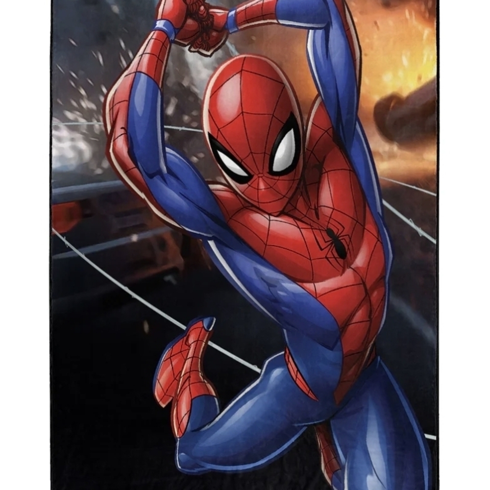 Spider-Man Red & Blue Hero Poster